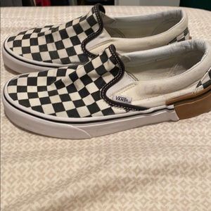 Checkered Vans